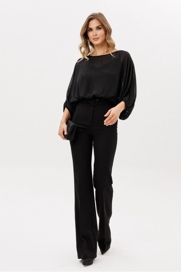 Брюки EOLA 2925.5 черный меланж Брюки EOLA 2925.5 черный меланж