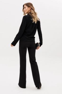 Брюки EOLA 2925.6 черный меланж 