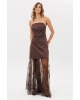 Платье EOLA 2990.2 шоколад Платье EOLA 2990.2 шоколад