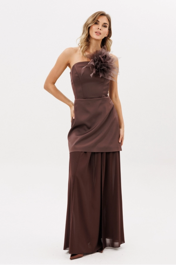 Платье EOLA 2990.3 шоколад Платье EOLA 2990.3 шоколад