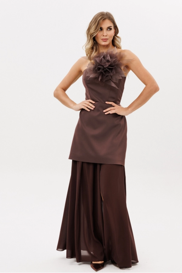 Платье EOLA 2990.3 шоколад Платье EOLA 2990.3 шоколад