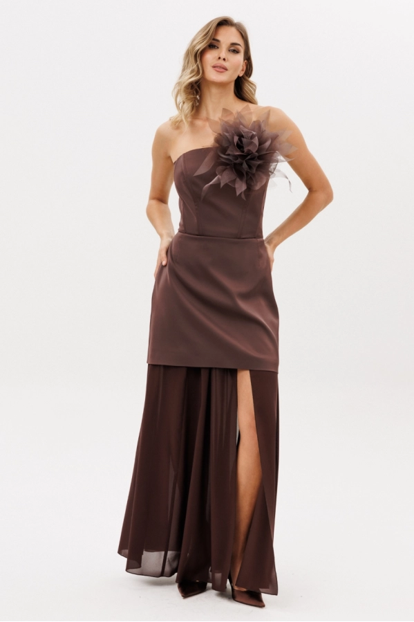 Платье EOLA 2990.3 шоколад Платье EOLA 2990.3 шоколад
