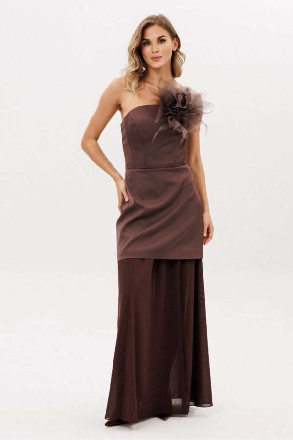 Платье EOLA 2990.3 шоколад Платье EOLA 2990.3 шоколад