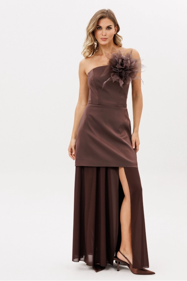 Платье EOLA 2990.3 шоколад Платье EOLA 2990.3 шоколад