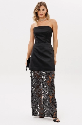 Юбка EOLA 2996 графит/черный 