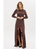 Платье EOLA 3000 шоколад Платье EOLA 3000 шоколад