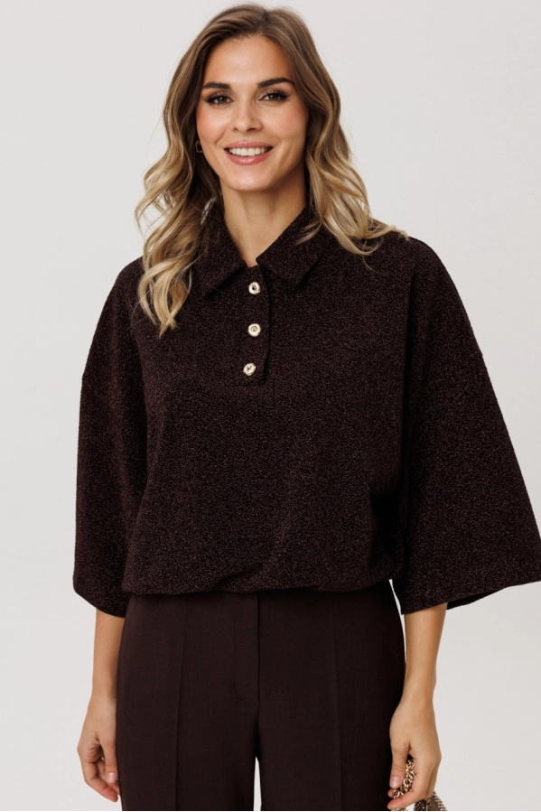 Джемпер EOLA 3011 темный шоколад Джемпер EOLA 3011 темный шоколад