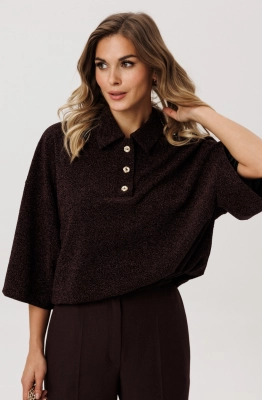 Джемпер EOLA 3011 темный шоколад Джемпер EOLA 3011 темный шоколад