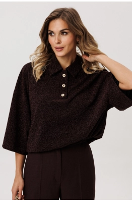 Джемпер EOLA 3011 темный шоколад Джемпер EOLA 3011 темный шоколад