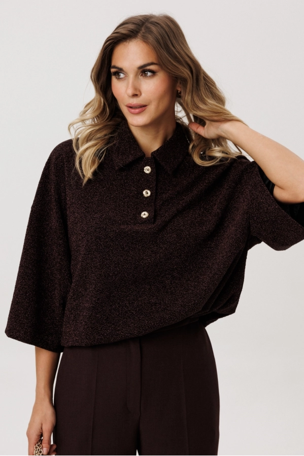 Джемпер EOLA 3011 темный шоколад Джемпер EOLA 3011 темный шоколад