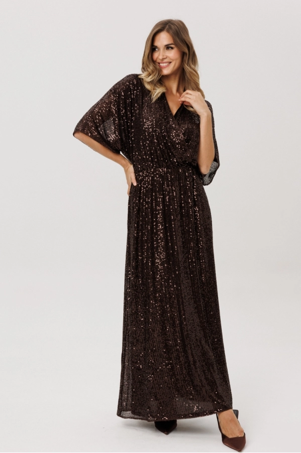 Платье EOLA 3013 шоколад Платье EOLA 3013 шоколад