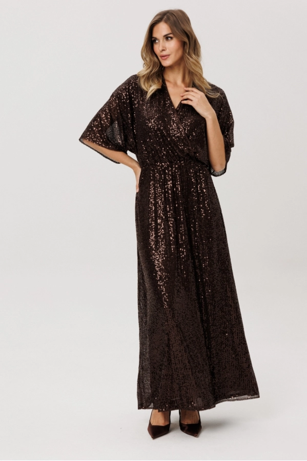 Платье EOLA 3013 шоколад Платье EOLA 3013 шоколад