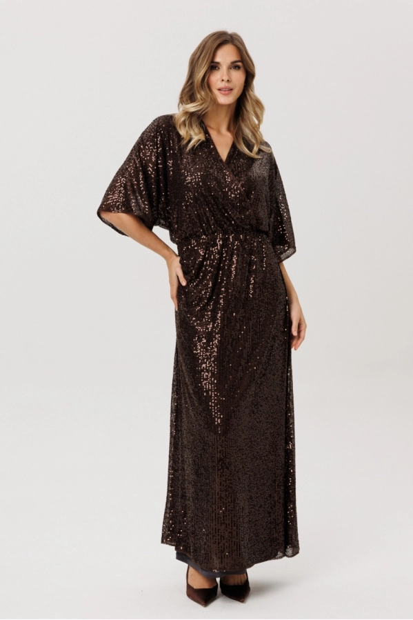 Платье EOLA 3013 шоколад Платье EOLA 3013 шоколад