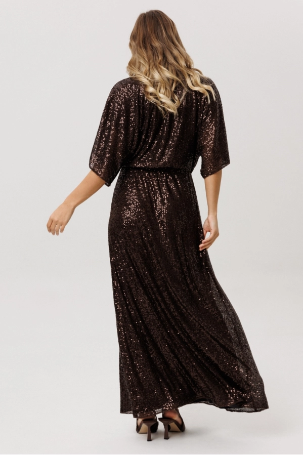 Платье EOLA 3013 шоколад Платье EOLA 3013 шоколад