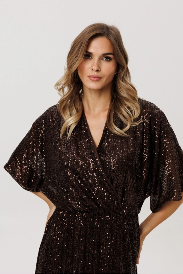 Платье EOLA 3013 шоколад Платье EOLA 3013 шоколад