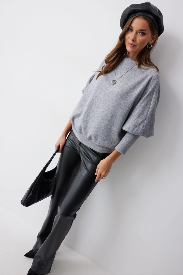 Джемпер Lyushe 4209 серый Джемпер Lyushe 4209 серый