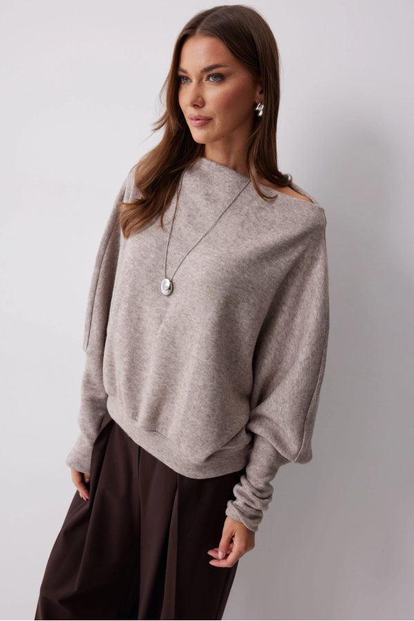 Джемпер Lyushe 4209 кофе Джемпер Lyushe 4209 кофе