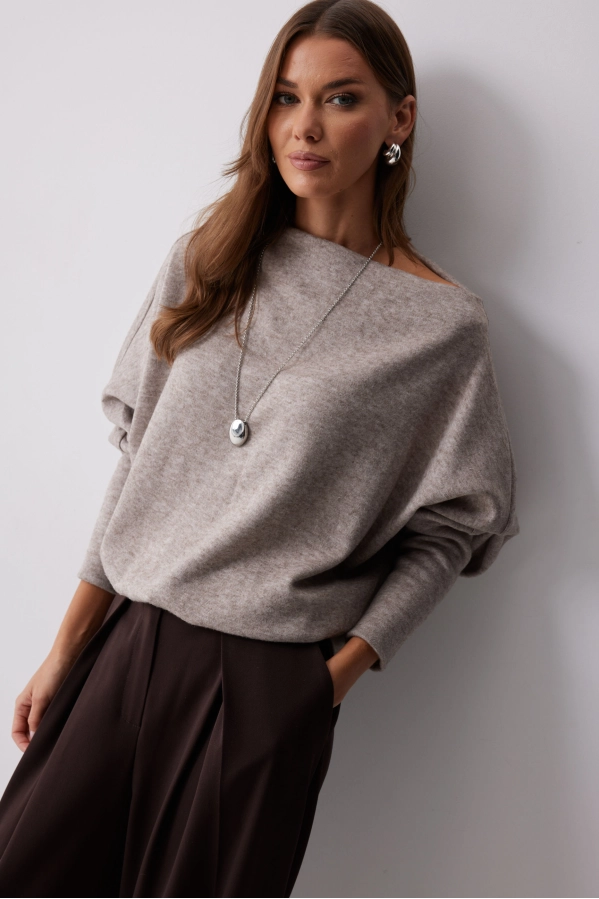 Джемпер Lyushe 4209 кофе Джемпер Lyushe 4209 кофе