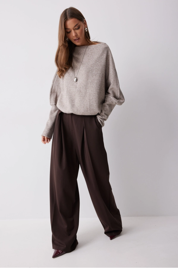 Джемпер Lyushe 4209 кофе Джемпер Lyushe 4209 кофе