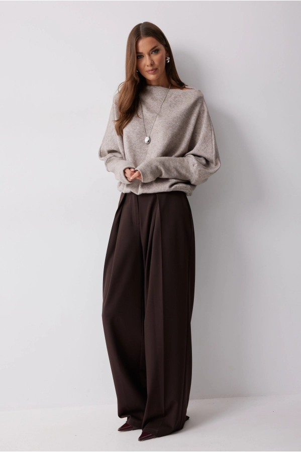 Джемпер Lyushe 4209 кофе Джемпер Lyushe 4209 кофе