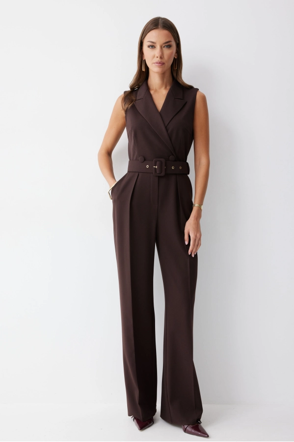 Комбинезон Lyushe 4211 коричневый Комбинезон Lyushe 4211 коричневый