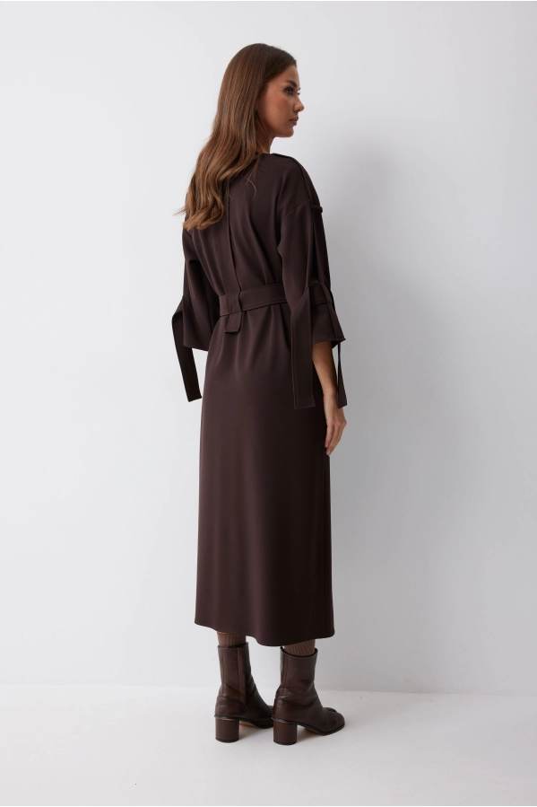 Платье Lyushe 4212 коричневый Платье Lyushe 4212 коричневый
