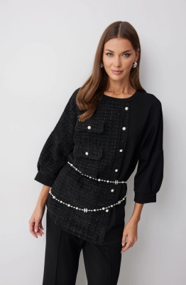 Блуза Lyushe 4213 черный 