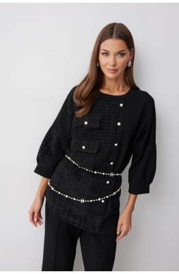 Блуза Lyushe 4213 черный 