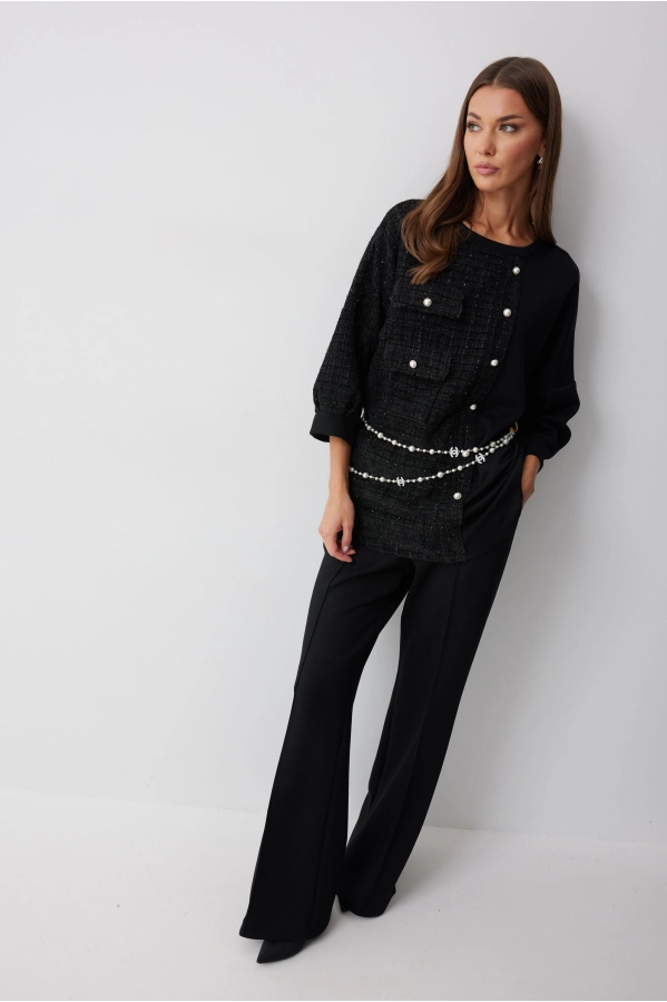 Блуза Lyushe 4213 черный Блуза Lyushe 4213 черный
