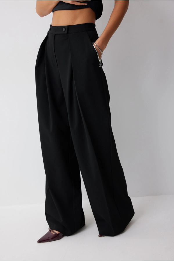 Брюки Lyushe 4214 черный Брюки Lyushe 4214 черный