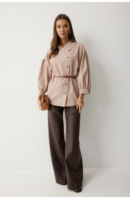 Блуза Lyushe 4217 бежевый Блуза Lyushe 4217 бежевый