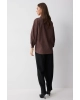 Блуза Lyushe 4217 коричневый Блуза Lyushe 4217 коричневый