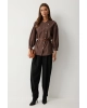Блуза Lyushe 4217 коричневый Блуза Lyushe 4217 коричневый
