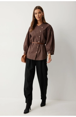 Брюки Lyushe 4218 черный Брюки Lyushe 4218 черный