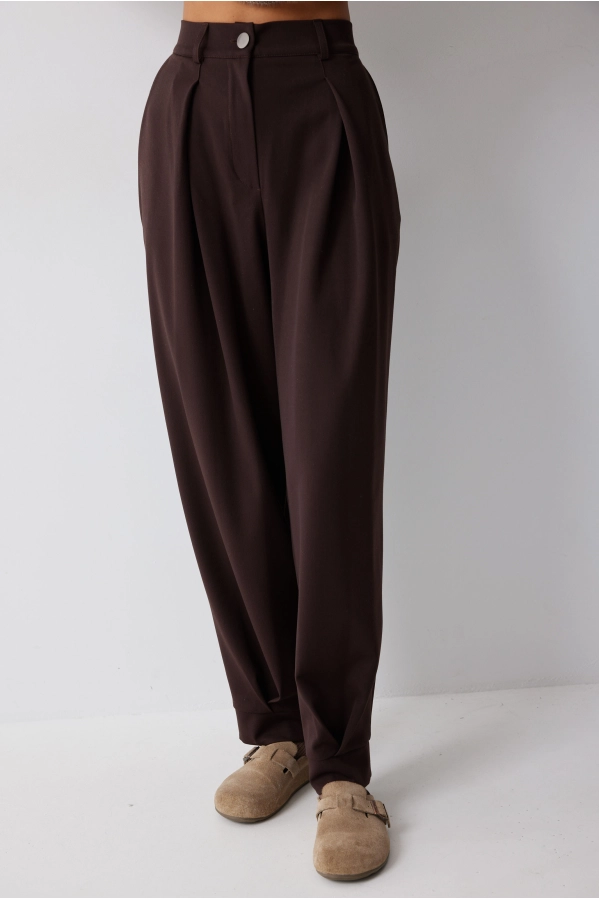 Брюки Lyushe 4218 коричневый Брюки Lyushe 4218 коричневый