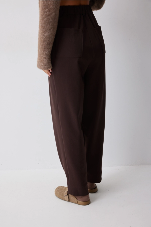 Брюки Lyushe 4218 коричневый Брюки Lyushe 4218 коричневый