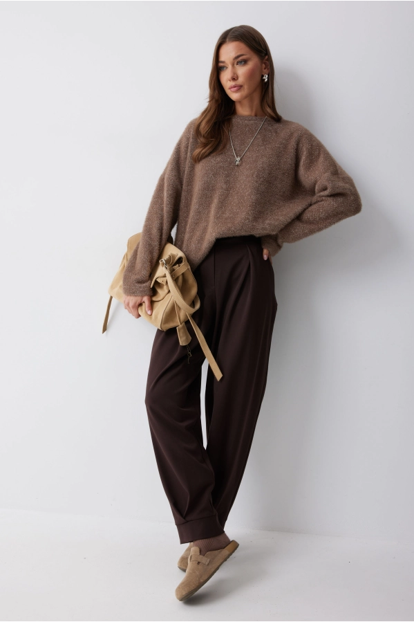 Брюки Lyushe 4218 коричневый Брюки Lyushe 4218 коричневый