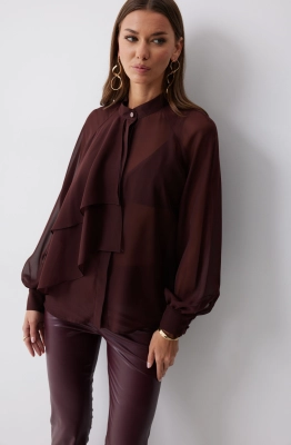 Блуза Lyushe 4221 бордо 