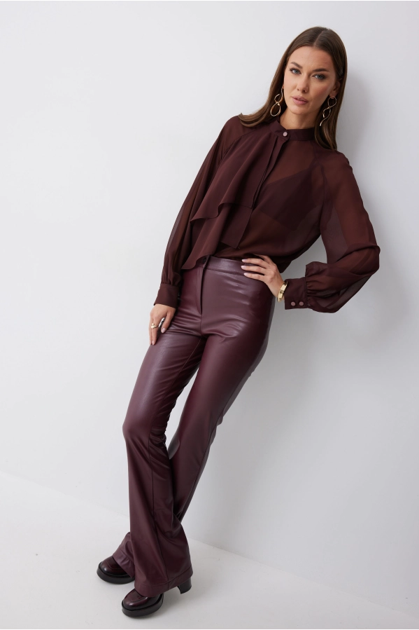 Блуза Lyushe 4221 бордо Блуза Lyushe 4221 бордо