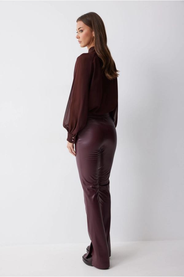 Блуза Lyushe 4221 бордо Блуза Lyushe 4221 бордо