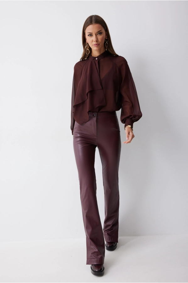 Блуза Lyushe 4221 бордо Блуза Lyushe 4221 бордо