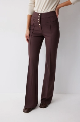 Брюки Lyushe 4222 коричневый 
