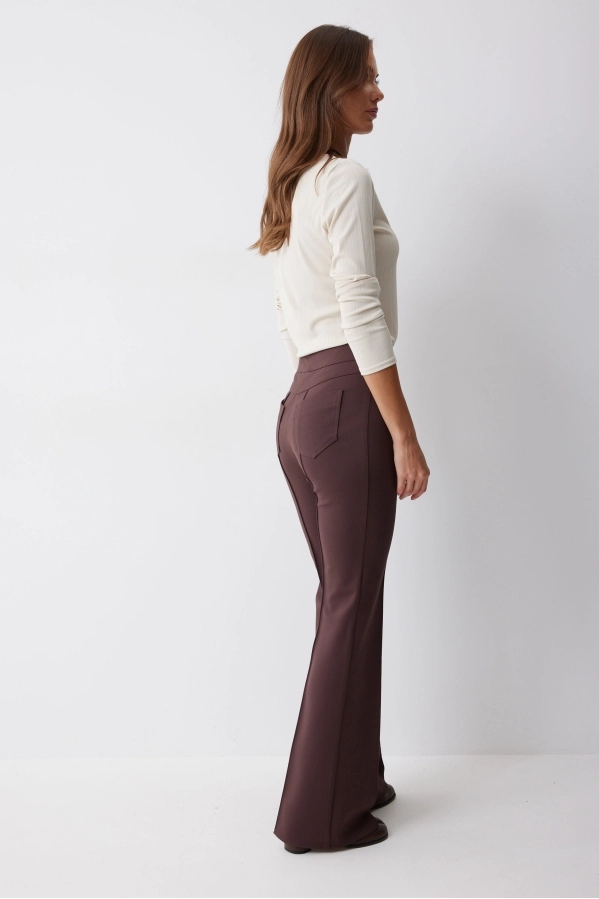 Брюки Lyushe 4222 коричневый Брюки Lyushe 4222 коричневый