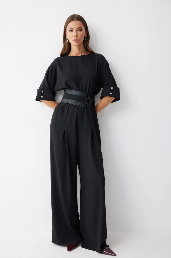 Комбинезон Lyushe 4224 черный Комбинезон Lyushe 4224 черный