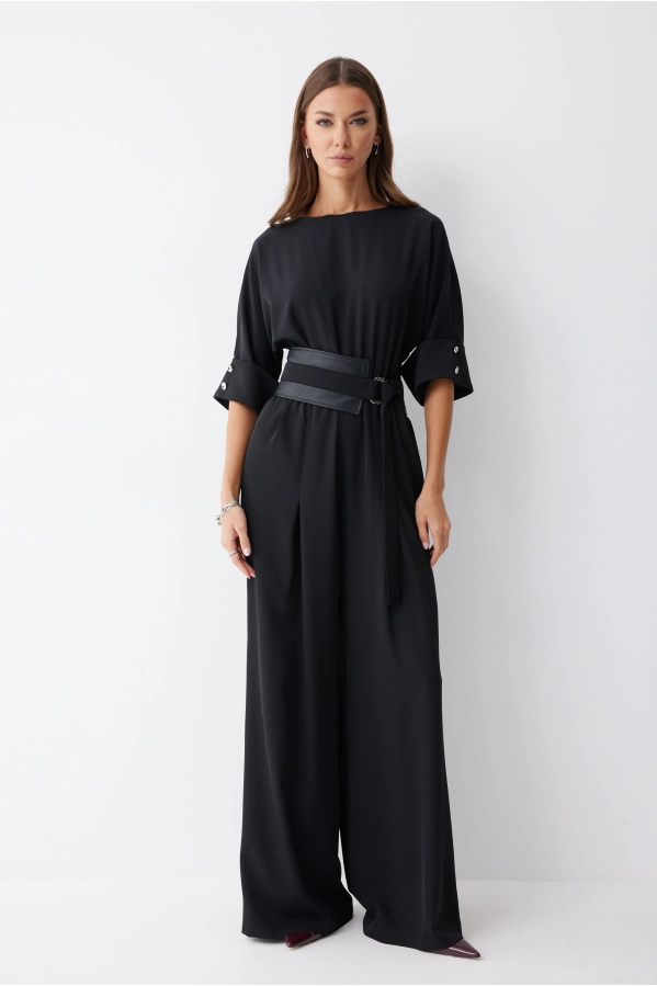 Комбинезон Lyushe 4224 черный Комбинезон Lyushe 4224 черный