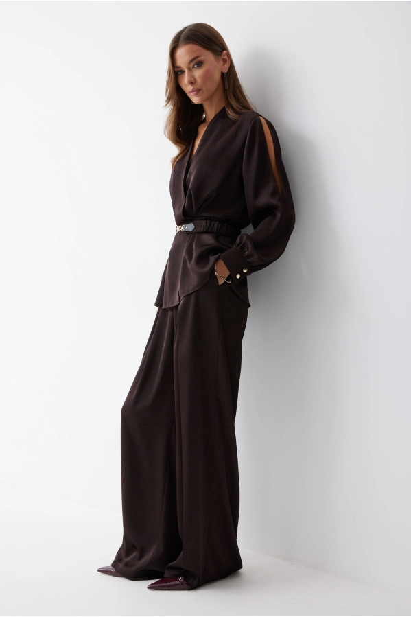 Костюм Lyushe 4227 коричневый Костюм Lyushe 4227 коричневый