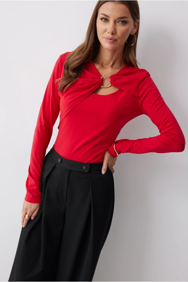 Джемпер Lyushe 4232 красный Джемпер Lyushe 4232 красный