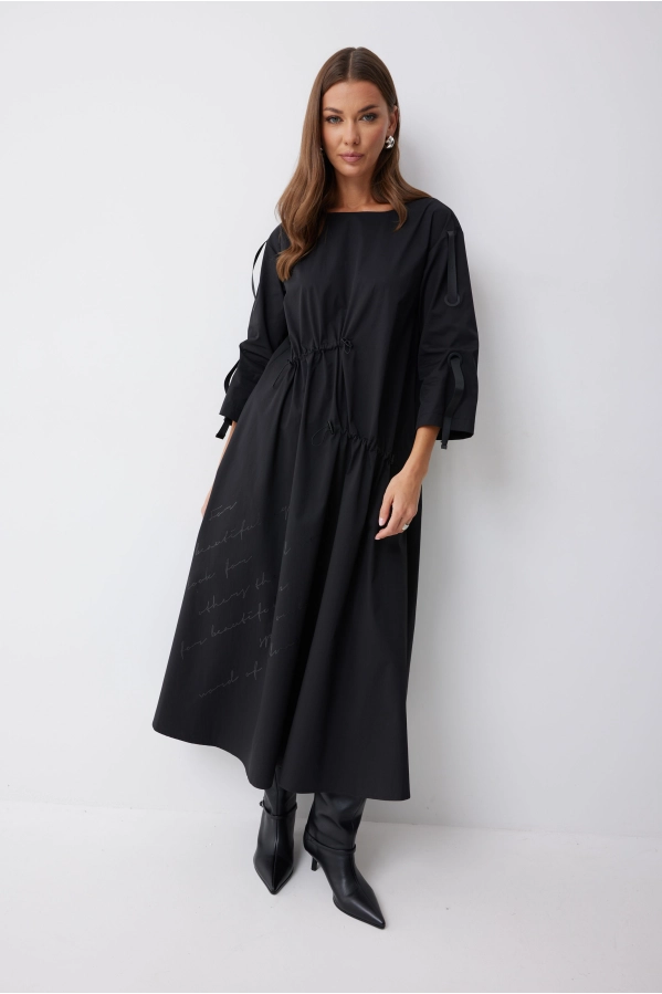 Платье Lyushe 4234 черный Платье Lyushe 4234 черный