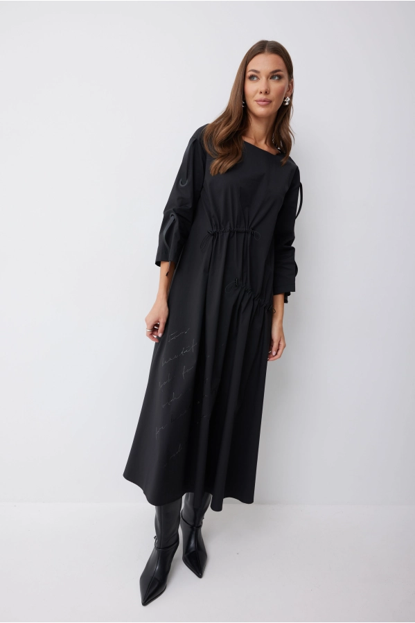Платье Lyushe 4234 черный Платье Lyushe 4234 черный