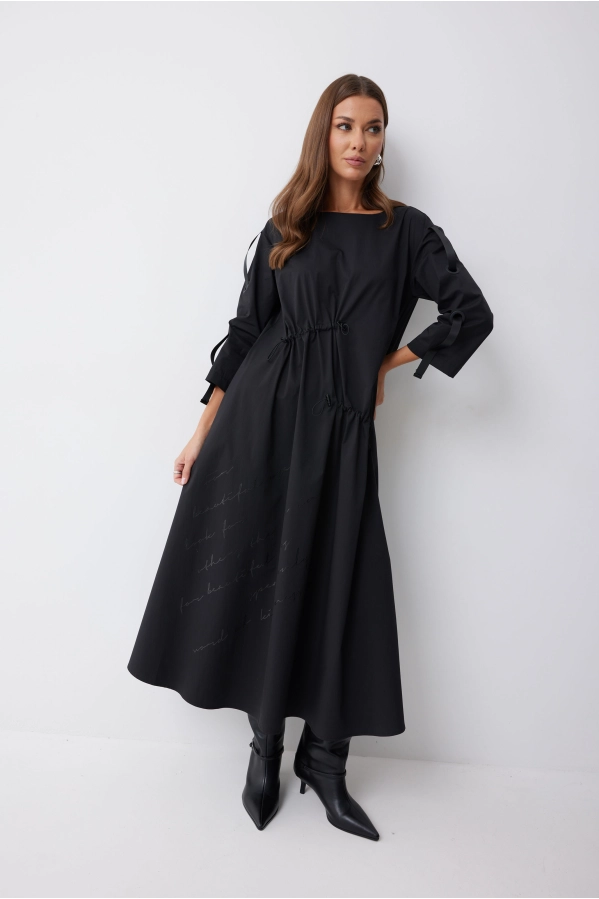 Платье Lyushe 4234 черный Платье Lyushe 4234 черный